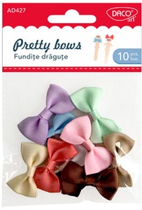 Textil masni Daco "Pretty bows" vegyes színek