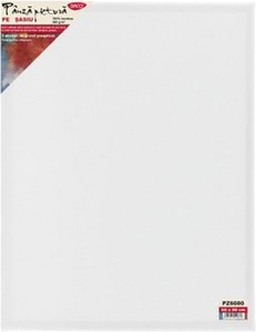 Feszített vászon, alapozott 60x80 cm, 380 g Daco fehér