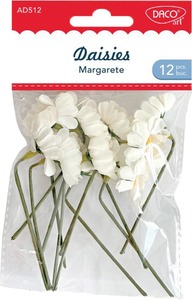 Művirág, százszorszép 9,5 cm Daco "Daisies"