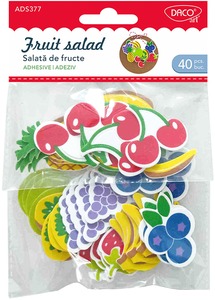 Dekorgumi forma, gyümölcsök Daco "Fruit salad"