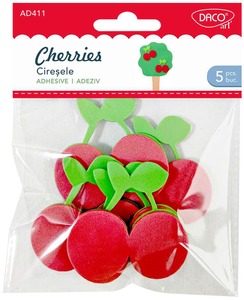 Dekorgumi forma, cseresznye Daco "Cherries"