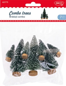Fa dekoráció, fenyőfa Daco Combo Trees