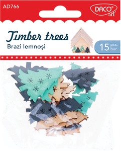 Fa dekoráció, fenyőfa Daco Timber Trees