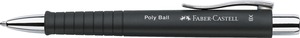Golyóstoll 0,6 mm Faber-Castell "Poly Ball" fekete