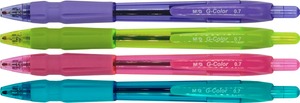 Golyóstoll 0,7 mm M&G "G-Color" kék