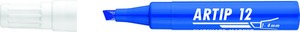 Flipchart marker 3 mm vágott ICO "ARTIP" 12 kék