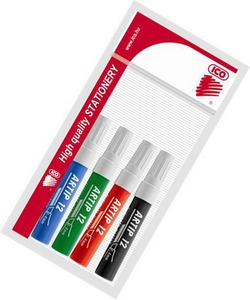 Flipchart marker készlet 3 mm vágott ICO "ARTIP" 12 4 szín
