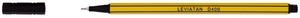 Tűfilc 0,4 mm d.rect "Fineliner" fekete