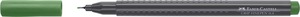 Tűfilc 0,4 mm Faber-Castell "Grip" Finepen zöld