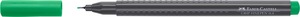 Tűfilc 0,4 mm Faber-Castell "Grip" Finepen smaragd
