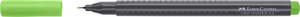 Tűfilc 0,4 mm Faber-Castell "Grip" Finepen fűzöld