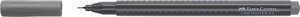 Tűfilc 0,4 mm Faber-Castell "Grip" Finepen meleg szürke