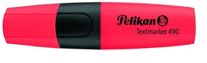 Szövegkiemelő 2-5 mm Pelikan 490 piros