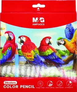 Színesceruza készlet  M&G "Parrot" 24 szín