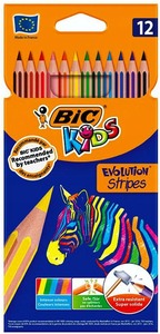 Színesceruza készlet BIC "Eco" Evolution Stripes 12 szín