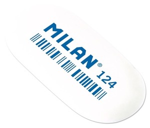 Radír Milan 124 vegyes színek