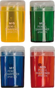 Hegyező 1 lyukú, tartályos M&G vegyes színek