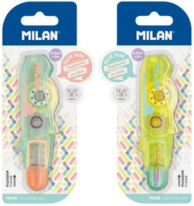 Ragasztó roller 8,4 mm x 8 m Milan "New Look" vegyes színek