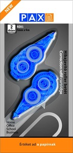 Hibajavító roller betét 5 mm x 6 m 2 db/bliszter Pax R201