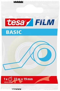 Ragasztószalag 19 mm x 33 m TESA "Basic" átlátszó