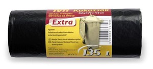 Szemeteszsák 135 l 10 db TUTI "Extra"