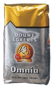 Kávé, szemes 1 kg Douwe Egberts "Omnia" Classic