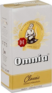 Kávé, őrölt 250 g Douwe Egberts "Omnia" Classic