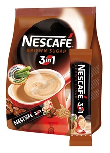 Instant kávé 10x16,5 g barna cukorral Nescafé "3in1"