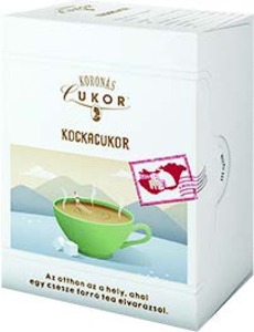 Kockacukor 1 kg Koronás