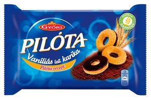 Vaníliás karika 150 g Győri "Pilóta"