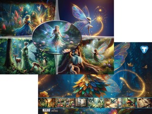 Asztali könyöklő 54,5x34 cm T-Creativ "Fairies"