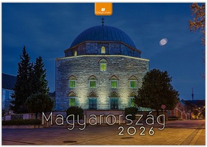 Falinaptár 23x33 cm spirálozott DayLiner "Hungary"
