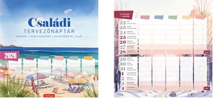 Családi tervező, mágneses TopTimer