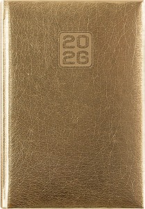 Határidőnapló A/5 heti DayLiner "Mirror" arany