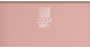Zsebnaptár heti, fekvő DayLiner "MyPastel" púder