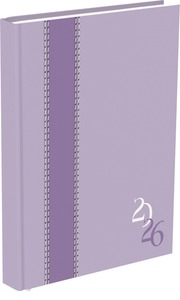 Határidőnapló A/5 napi T-Calendar "Dual" pasztell lila