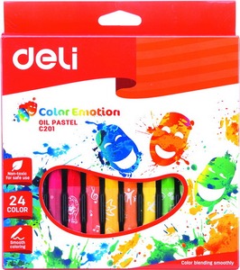 Olajpasztell Deli "Color Emotion" 24 szín