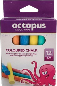 Táblakréta 12 db-os Octopus színes