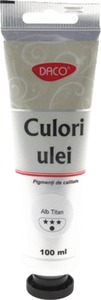 Olajfesték 100 ml Daco fehér