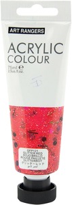 Akrilfesték 75 ml glitteres Octopus piros