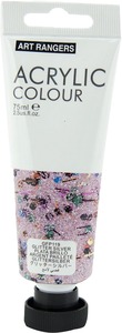 Akrilfesték 75 ml glitteres Octopus ezüst