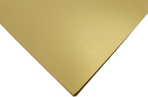 Dekorációs karton, 2 oldalas 50x70 cm 220 g, 25 ív/csomag Kaskad arany