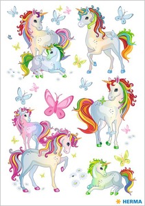 Matrica tetoválás Herma "Classic Tattoo" Unicorn Best Friends