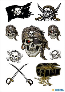 Matrica tetoválás Herma "Classic Tattoo" Pirate
