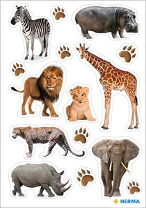 Matrica Herma "Decor" Africa Animals