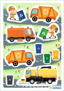 Matrica Herma "Decor" Rubbish man