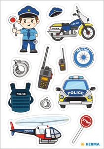 Matrica Herma "Decor" Police