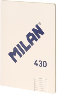 Füzet A/4 48 lapos, vonalas Milan "1918 Series" bézs