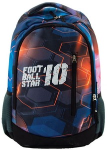 Iskolai hátizsák 20 L ergonomikus, kulacstartóval Octopus "Football Star"