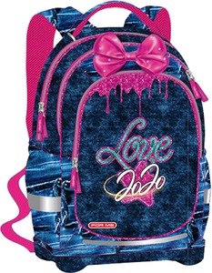 Iskolai hátizsák 22 L ergonomikus, kulacstartóval Octopus "Bow"